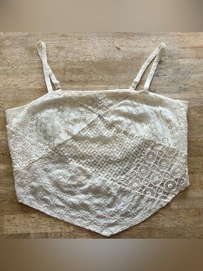 Torrid Festi Cream Lace Cami Top